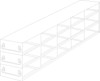 Crystal UFDML-53 Upright Freezer Drawer Rack for SBS-Format Boxes