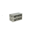 Crystal UFDPCR-32 Upright Freezer Drawer Rack for 0.2 mL 96-Well PCR Tube Boxes