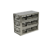 Crystal UFDPCR-33 Upright Freezer Drawer Rack for 0.2 mL 96-Well PCR Tube Boxes