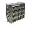 Crystal UFDPCR-44 Upright Freezer Drawer Rack for 0.2 mL 96-Well PCR Tube Boxes