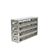 Crystal UFDPCR-54 Upright Freezer Drawer Rack for 0.2 mL 96-Well PCR Tube Boxes