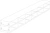 Crystal UFDPCR-62 Upright Freezer Drawer Rack for 0.2 mL 96-Well PCR Tube Boxes