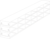 Crystal UFDPCR-63 Upright Freezer Drawer Rack for 0.2 mL 96-Well PCR Tube Boxes