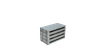 Crystal UFDS-25-34 Drawer Rack for 25-Place Slide Boxes