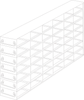Crystal UFDS-25-67 Drawer Rack for 25-Place Slide Boxes
