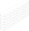 Crystal UFDS-25-76 Drawer Rack for 25-Place Slide Boxes
