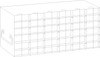 Crystal UFMX-662 Upright Freezer Rack for SBS-Format Boxes