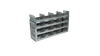 Crystal UFS-443 Upright Sliding Tray Freezer Rack for 3" Boxes