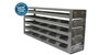 Crystal UFS-552 Upright Sliding Tray Freezer Rack for 2" Boxes