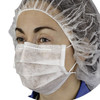 HCE FM2ESB143-21 2-Ply Cleanroom Face Masks with Ear Loops, Medium/Large, Case of 2,000 (40 Bags x 50)