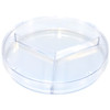 3012 Kord-Valmark Tri-Plate (3 Compartments), 100 x 15 mm, Slippable, Case of 500 (20 Sleeves x 25)