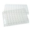 CELLTREAT 229147 48-well TC-treated tissue culture plate with single-direction lid, flat bottom, sterile, 50 per case