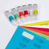 Laser Sidewall Cryo-Tags® 1.50" x 0.25", Rainbow Pack