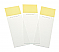 Starfrost® Microscope Slides, Straight Edge Yellow