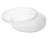 CELLTREAT 150mm x 20mm Tissue Culture Treated Cell Culture Dish, Sterile | Heavy-Duty, Vented Lid | 143 cm² Growth Area | 5/Bag | 100/Case | Cat # 229651