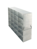 Upright Freezer Rack for Standard 3″ Boxes- Rack Only- 4 Boxes Deep x 5 Boxes High