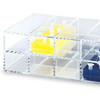 Acrylic Storage System for 80 Well Microcentrifuge Tube Racks, Horizontal, 1 each