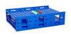 Heathrow Scientific HS24322A Mega Racks Tube Rack for 10-13mm Tubes, Blue