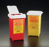 1L Sharps Container, Red