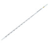 CELLTREAT 1mL Serological Pipet, Individually Wrapped, Paper/Plastic, Bag-Packed, Sterile | 0.01 mL Graduations | Yellow Color Code | 100/Bag | 500/Case | Cat # 229001B