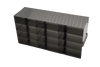Rack For 50-Cell 1.5 mL Microtube Storage Boxes, 3x4x2 configuration