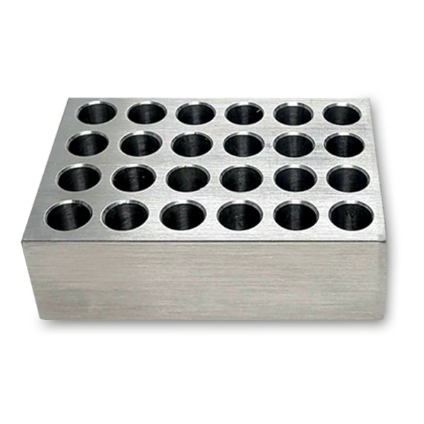 Adapter for 48/4ml PC or PE vials, set of 2, aluminum, requires IPD9600-96