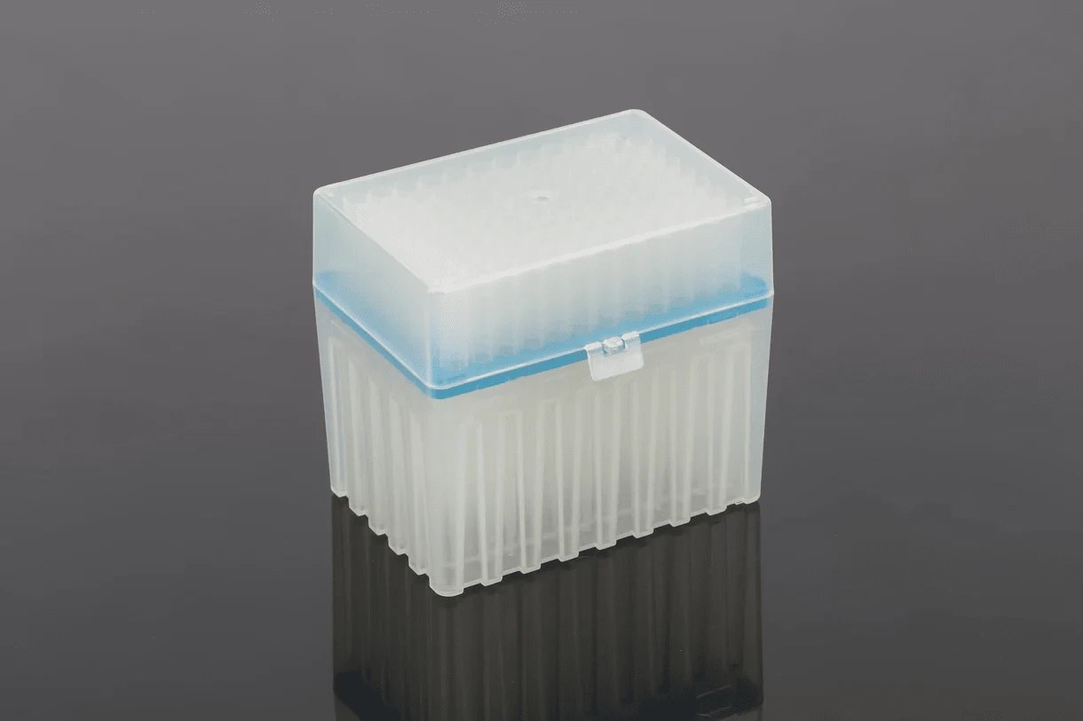 NEST 306012 1250 µL Universal Pipette Tip, Low-Retention, Clear, Graduated, Racked, Sterile