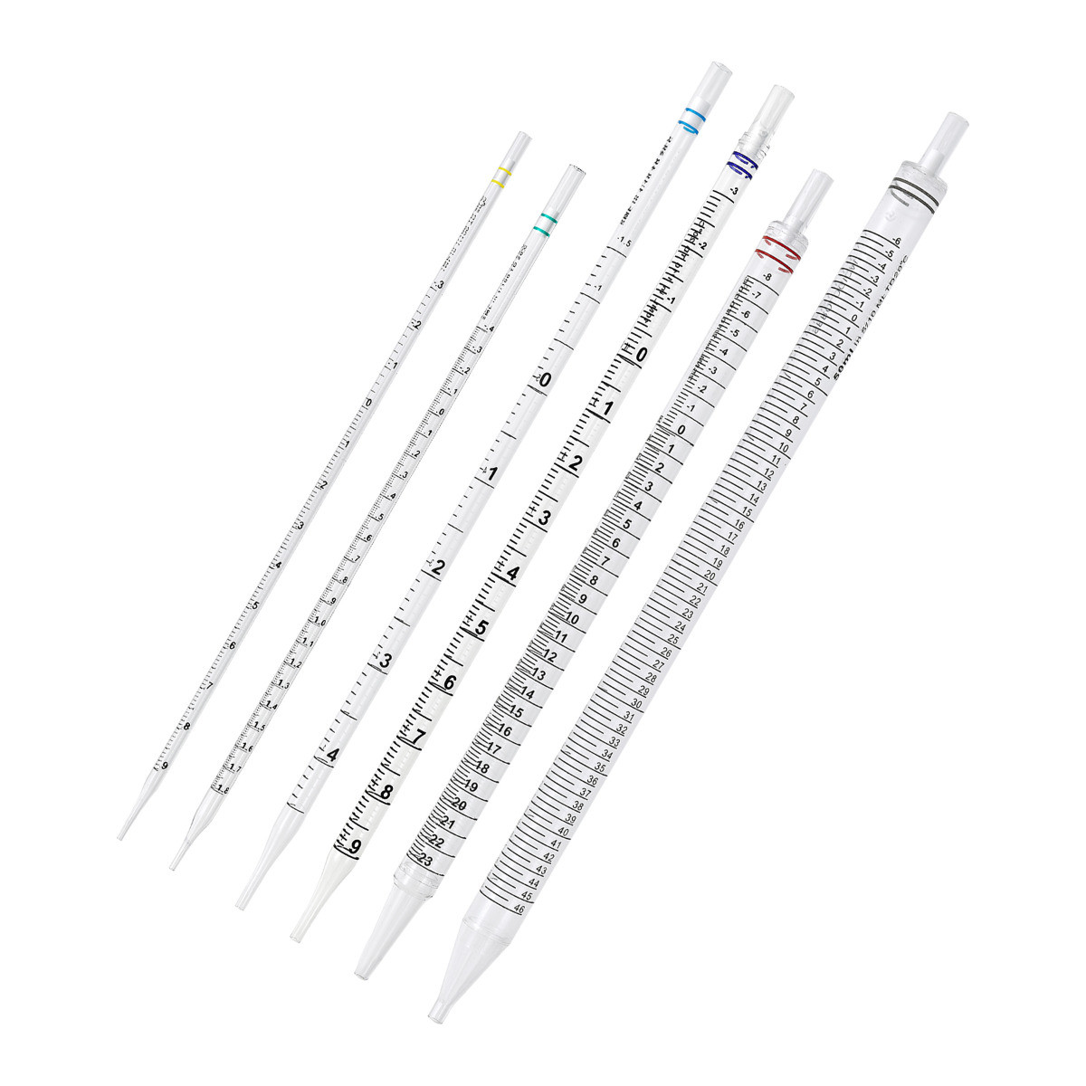 NEST 324003 1 mL Serological Pipette, Plugged, Polystyrene, Yellow, Individually Wrapped, Plastic/Plastic, Sterile
