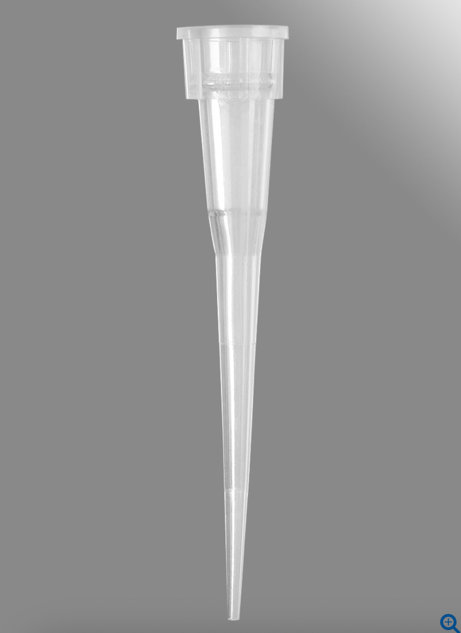Axygen® 10 µL Microvolume Pipet Tips, Non-Filtered, Clear, Sterile, Rack Pack