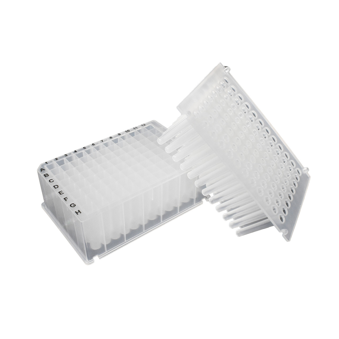 MTC Bio OptiWell™ 96-Well Deep Well Plate & Tip Comb Combo Pack for KingFisher — 50 Sets/Case (SKU: D3096-KFC)2