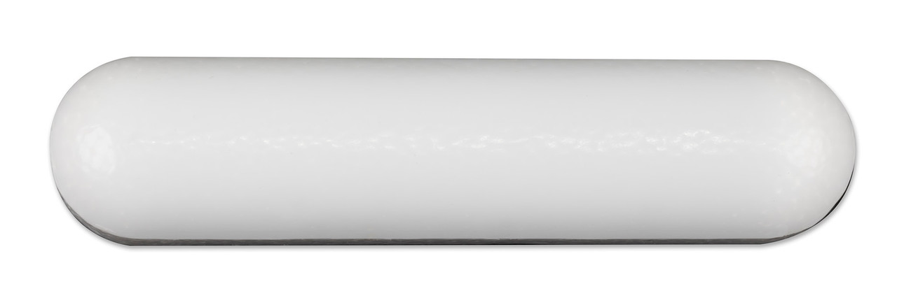 Magnetic Stir Bar, PTFE, Smooth, 35x8mm, pk10, White