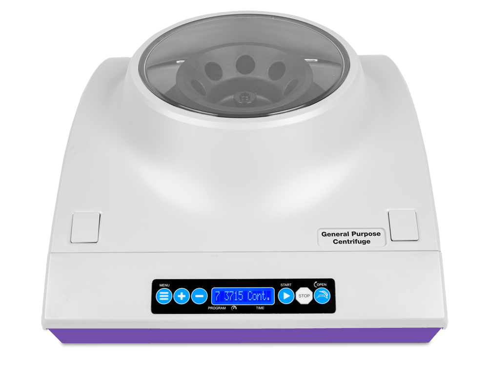 General Purpose Centrifuge, Grey/Purple, 100-240 VAC, 50/60 Hz