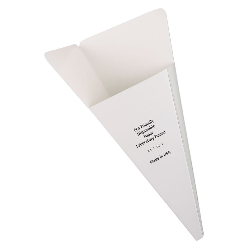 LevGo® Eco-smartFunnel™ Disposable Paper Lab Funnel, Fsc Mix Credit, Micro, 25pk