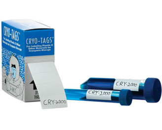 Cryo-Tags® 1.50 x 0.75"  1,000/roll White