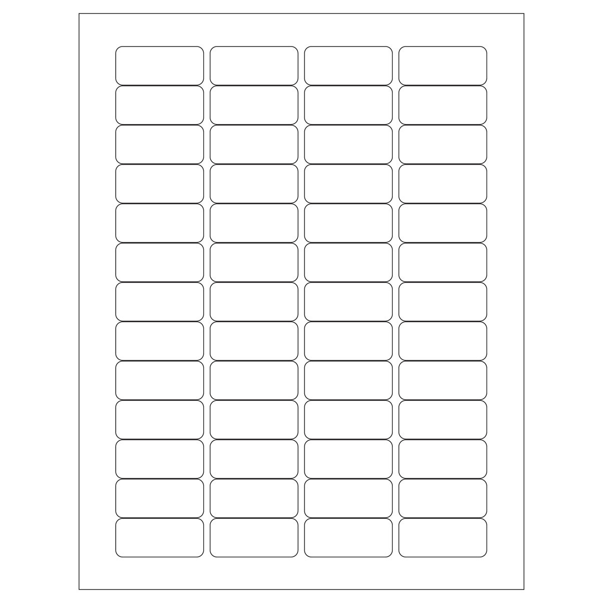 Laser Cryo-Tags® 1.69 x 0.75"  20/pk Yellow