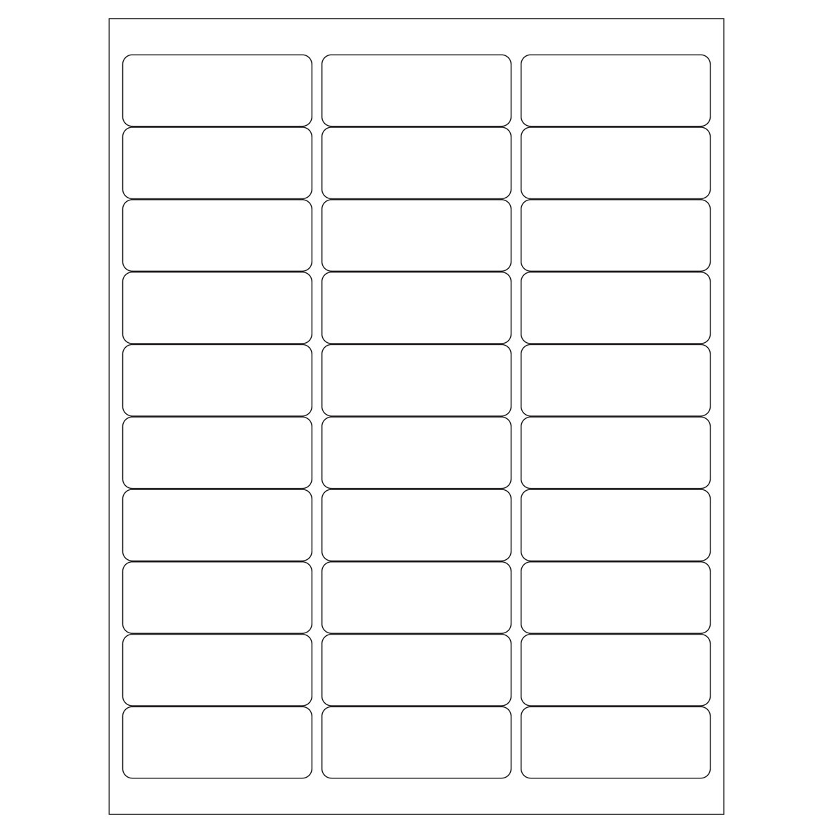 Laser Cryo-Tags® 2.50" x 0.50"  1,200/pk