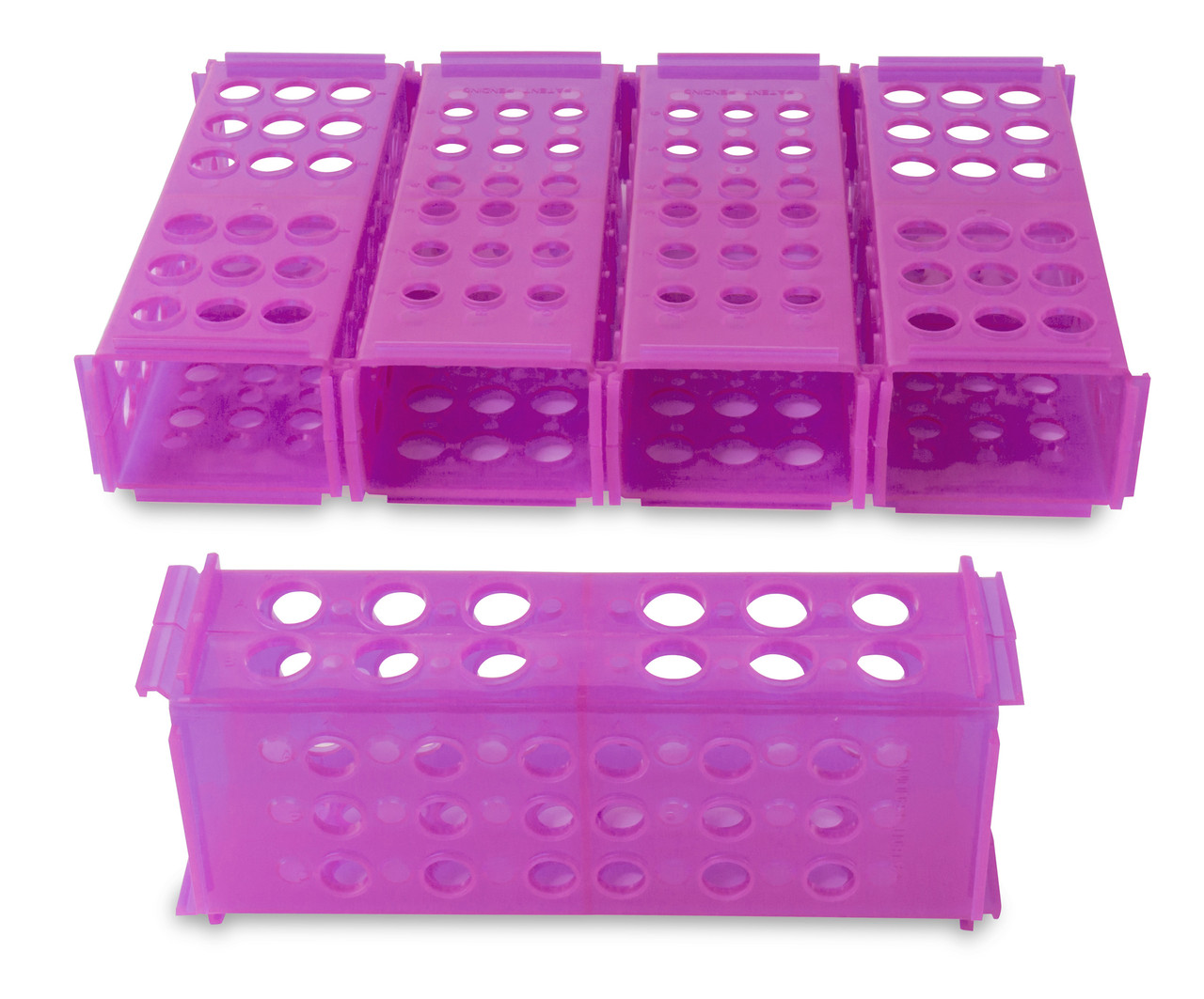 4 Way Rack Clinical, Purple, pk5