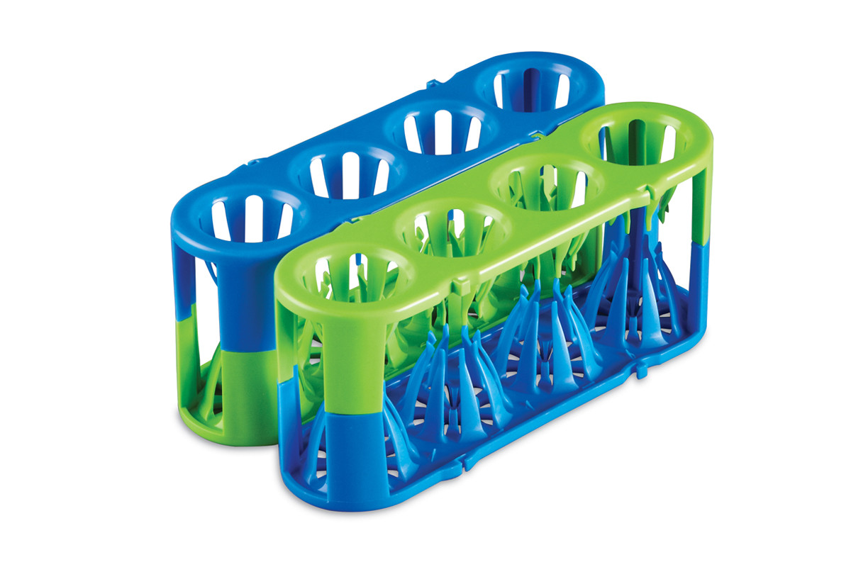 Adapt-a-Rack® Adaptable Multi-Tube Rack, Combo Blue/Green