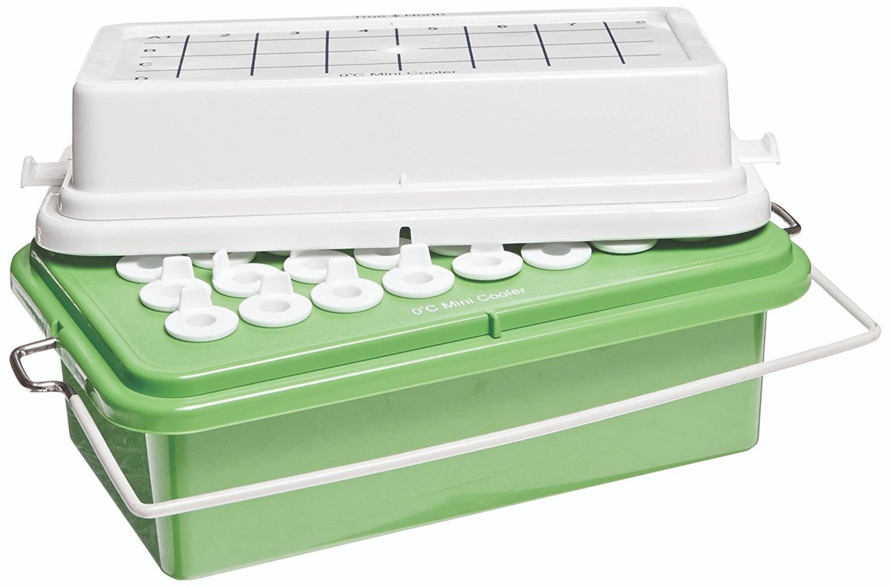 Mini-Cooler, 0°C Gel Lid 32-Place, Green