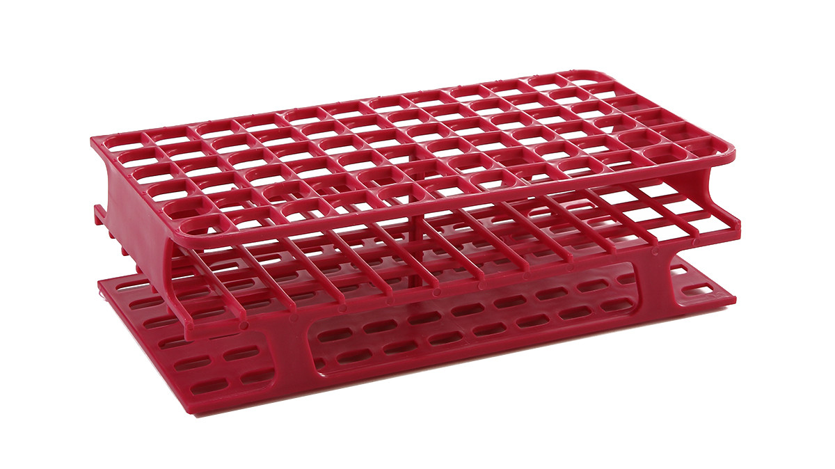 OneRack® Tube Rack Full PP 13mm 72-Place, Magenta