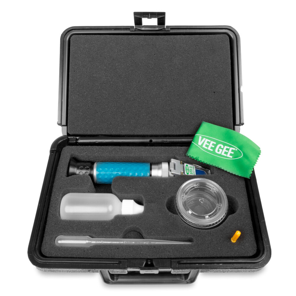 Handheld Refractometer, STX-3, 0 to 100 ppt Salinity, ATC