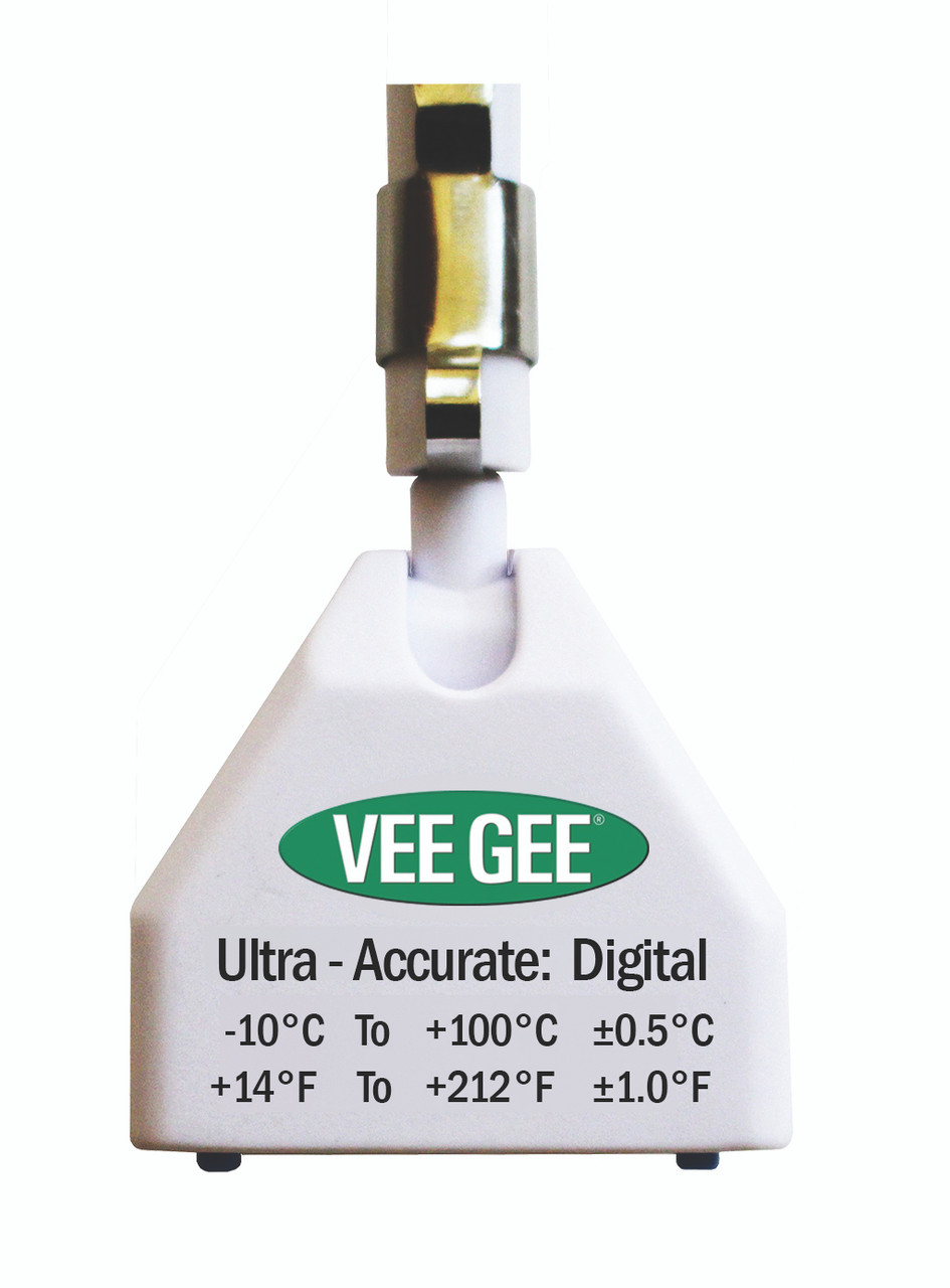 Thermometer, Digital, Dual Scale -50 to 150°C & -58 to 302°F, High Accuracy