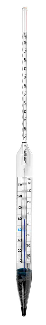API ASTM Hydrometer, with Thermometer, ASTM 54H