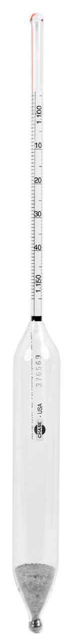 ASTM Specific Gravity Hydrometer, ASTM 127H, 1.100 to 1.150