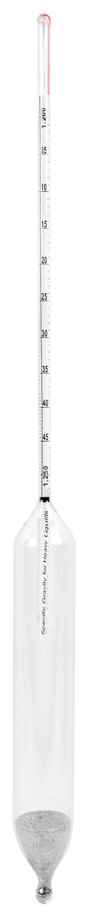 ASTM Specific Gravity Hydrometer, ASTM 115H, 1.200 to 1.250