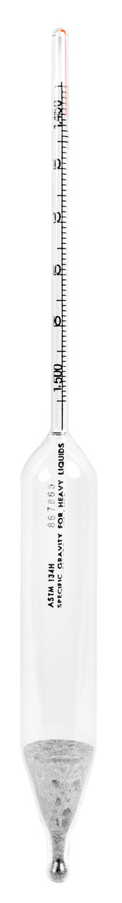ASTM Specific Gravity Hydrometer, ASTM 134H, 1.450 to 1.500