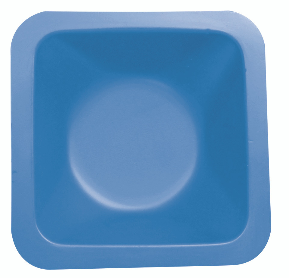 Weigh Boat Square Medium, Anti-static, Blue