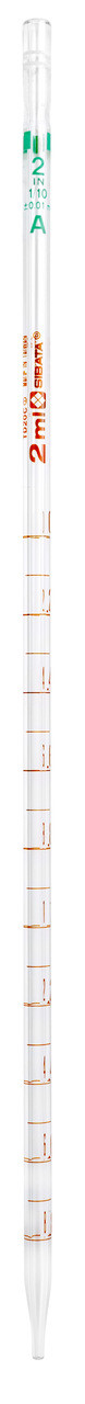 Serological Pipet, 2 mL, 0.1 graduation interval