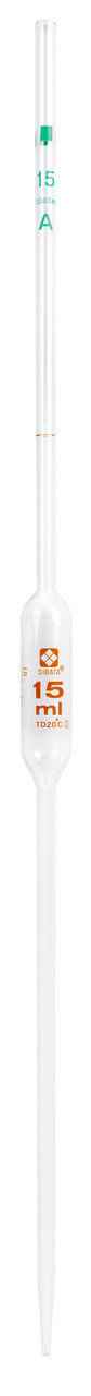 Volumetric Pipet, 15 mL