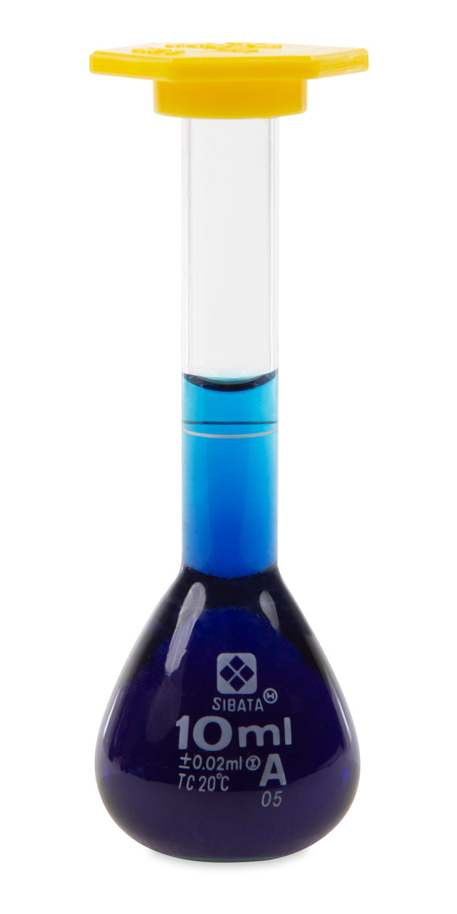 Volumetric Flask, Class A, Snap Cap, 10 mL